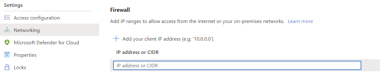 Konfigurer reverse proxy secret - firewall