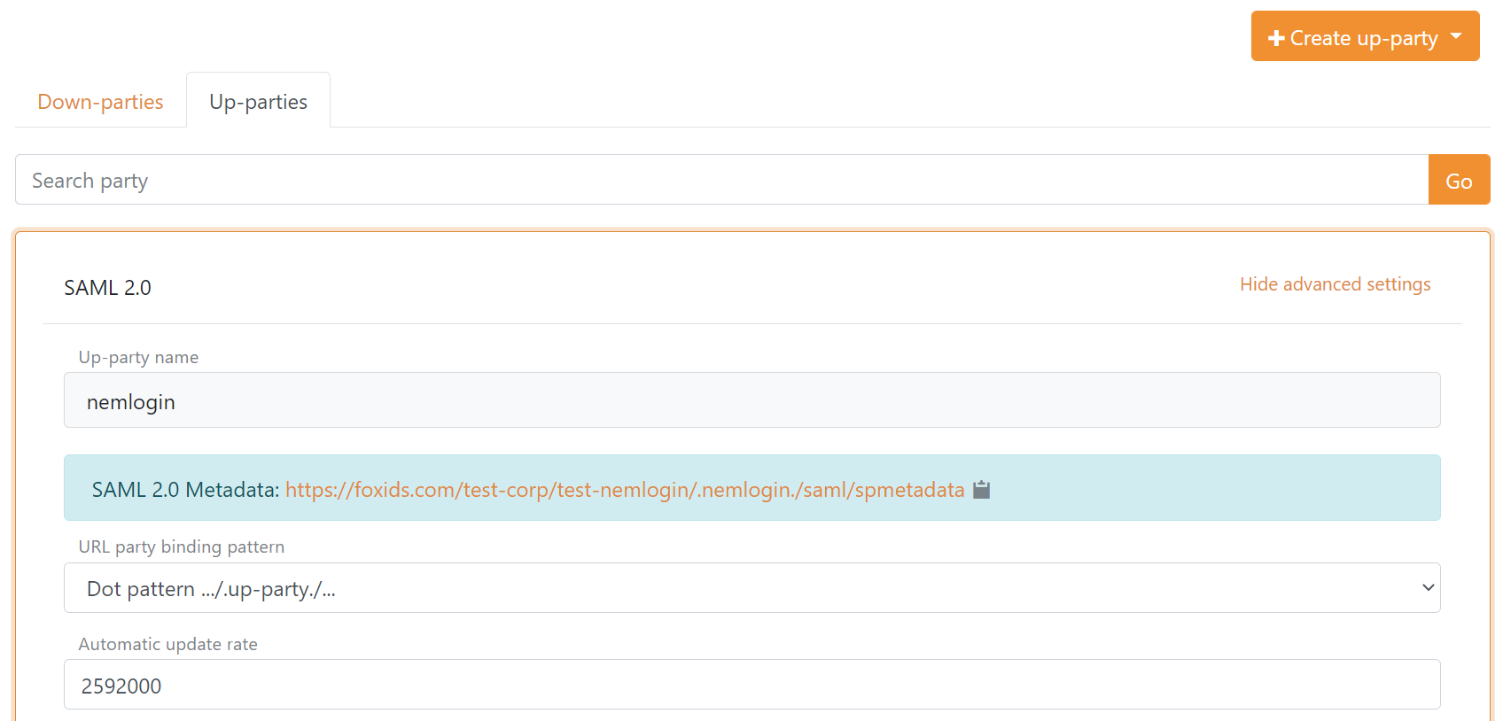 NemLog-in SAML 2.0 autentificeringsmetode