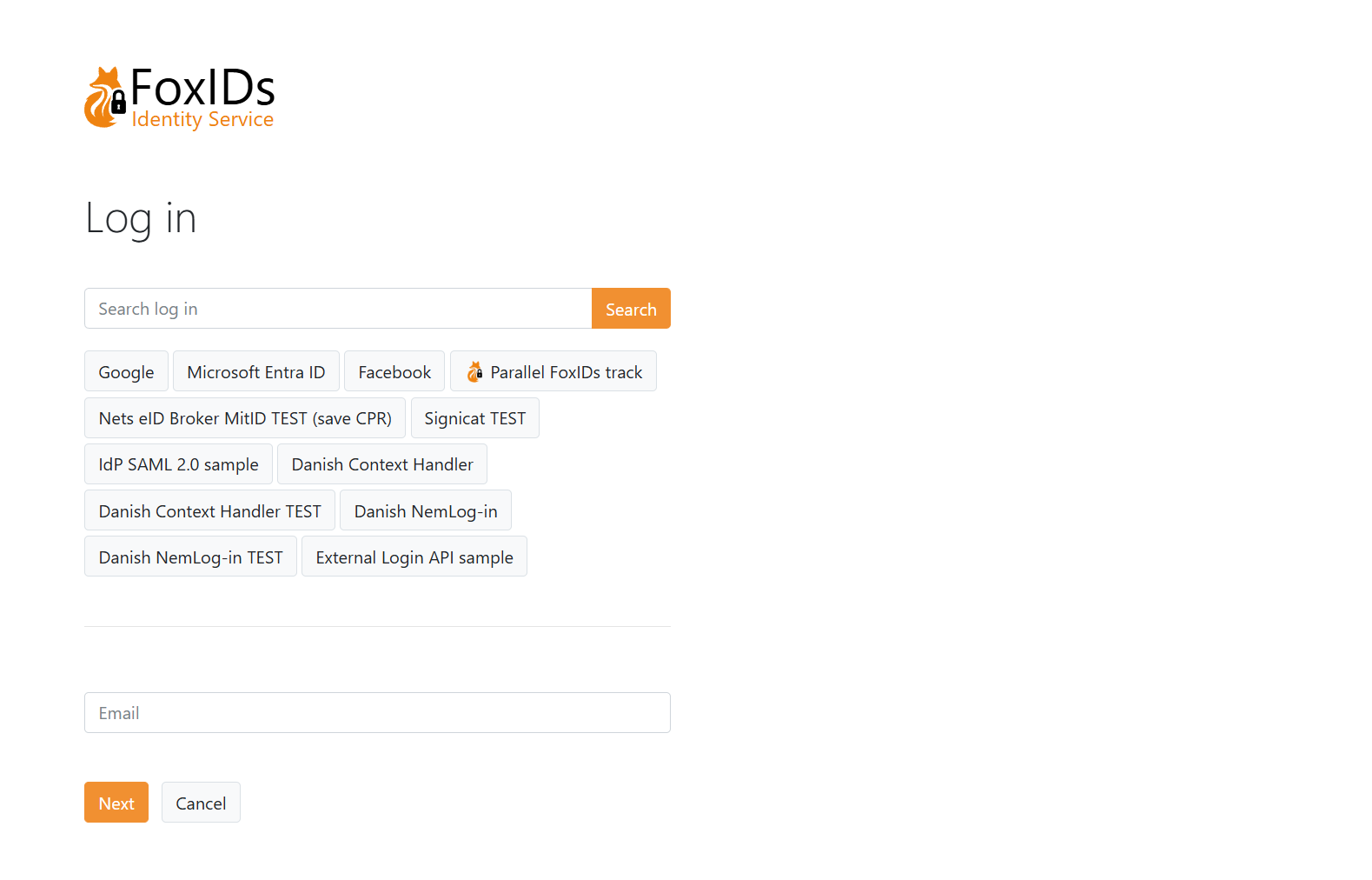 Configure HRD before login box with CSS