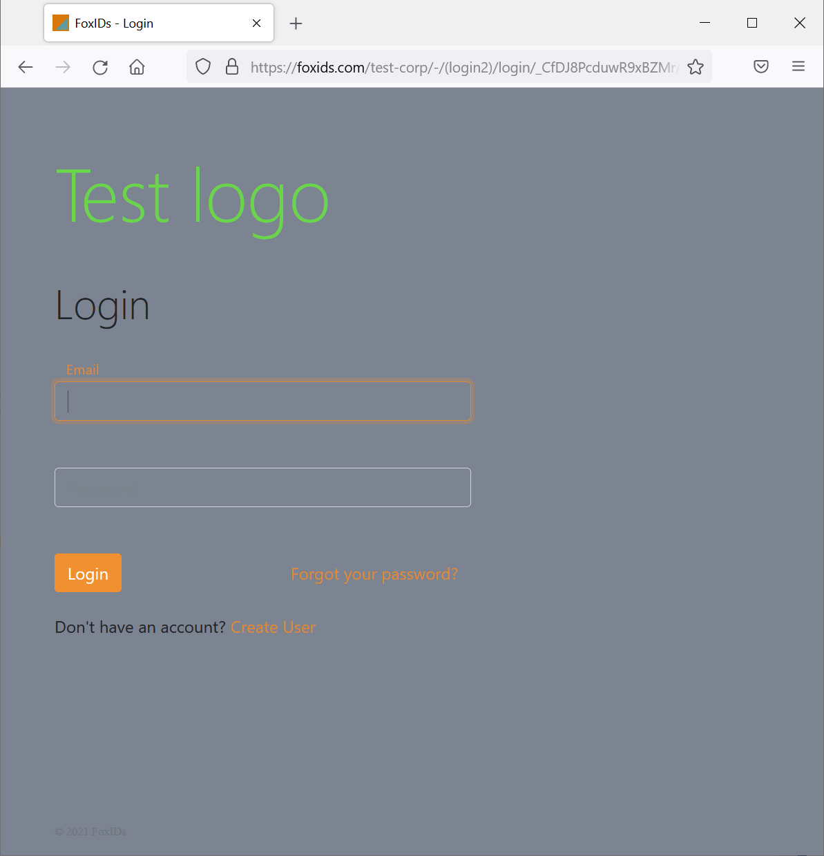 Configure background and add logo with CSS