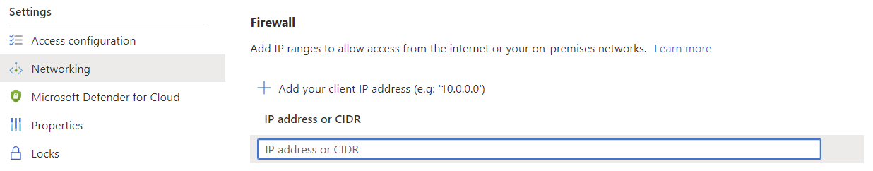 Configure reverse proxy secret - firewall