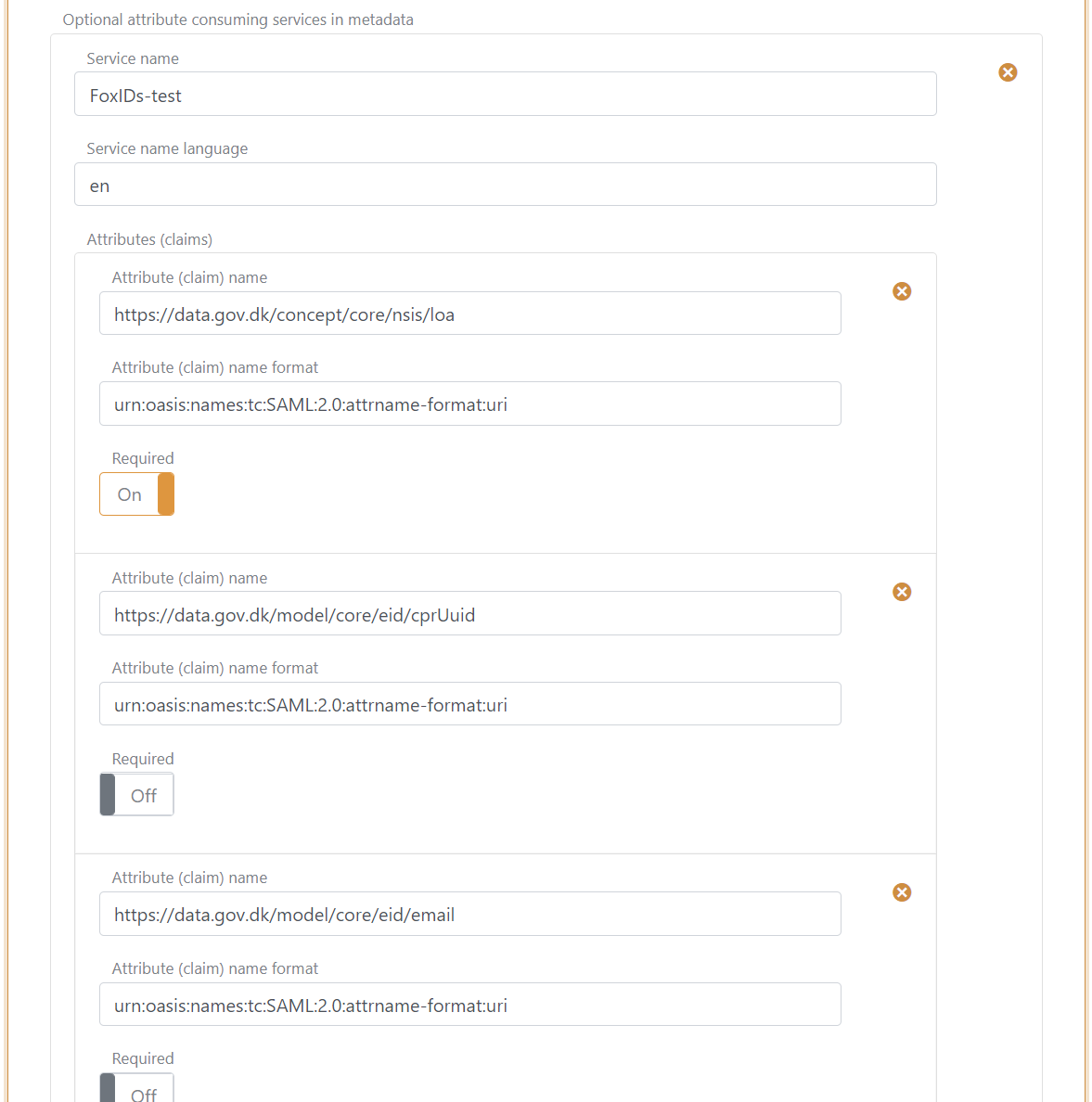 NemLog-in SAML 2.0 authentication method