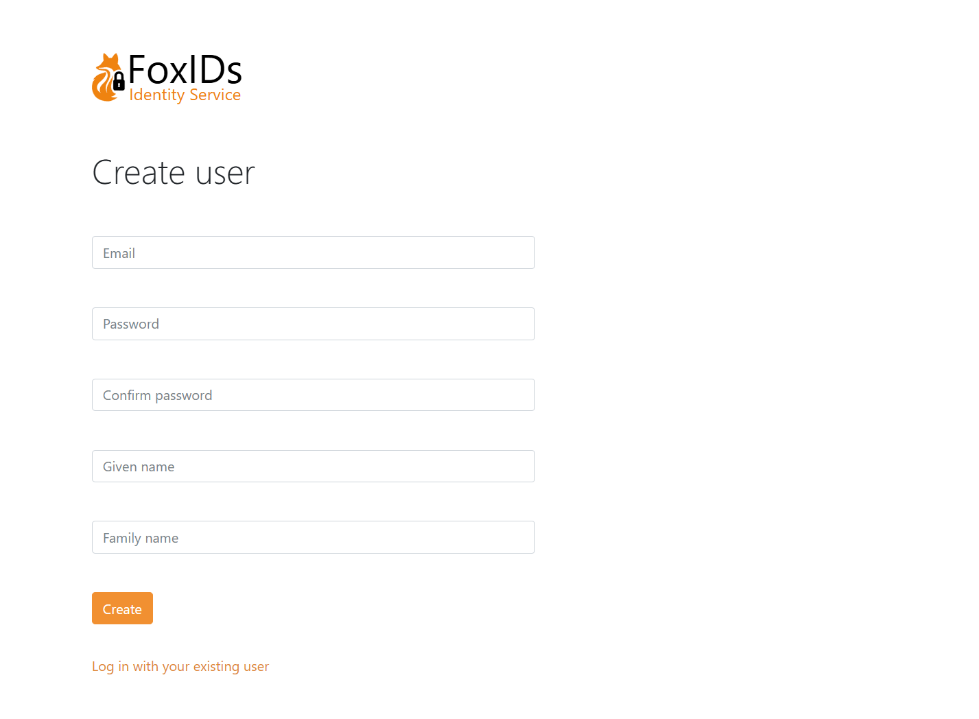 Create test user