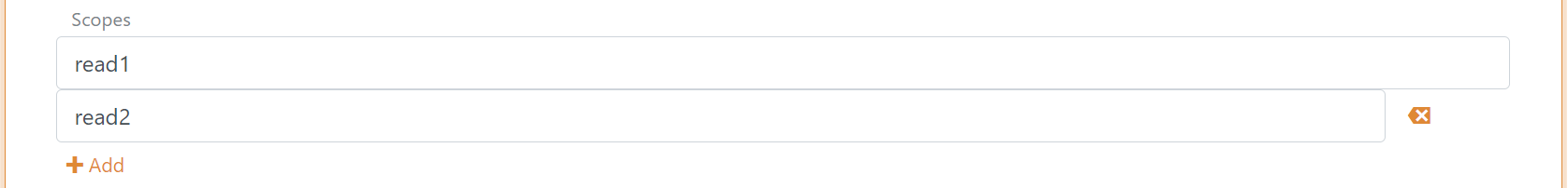 Resource and scopes - Resource