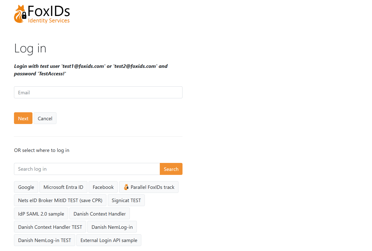 Home Realm Discovery configuratie