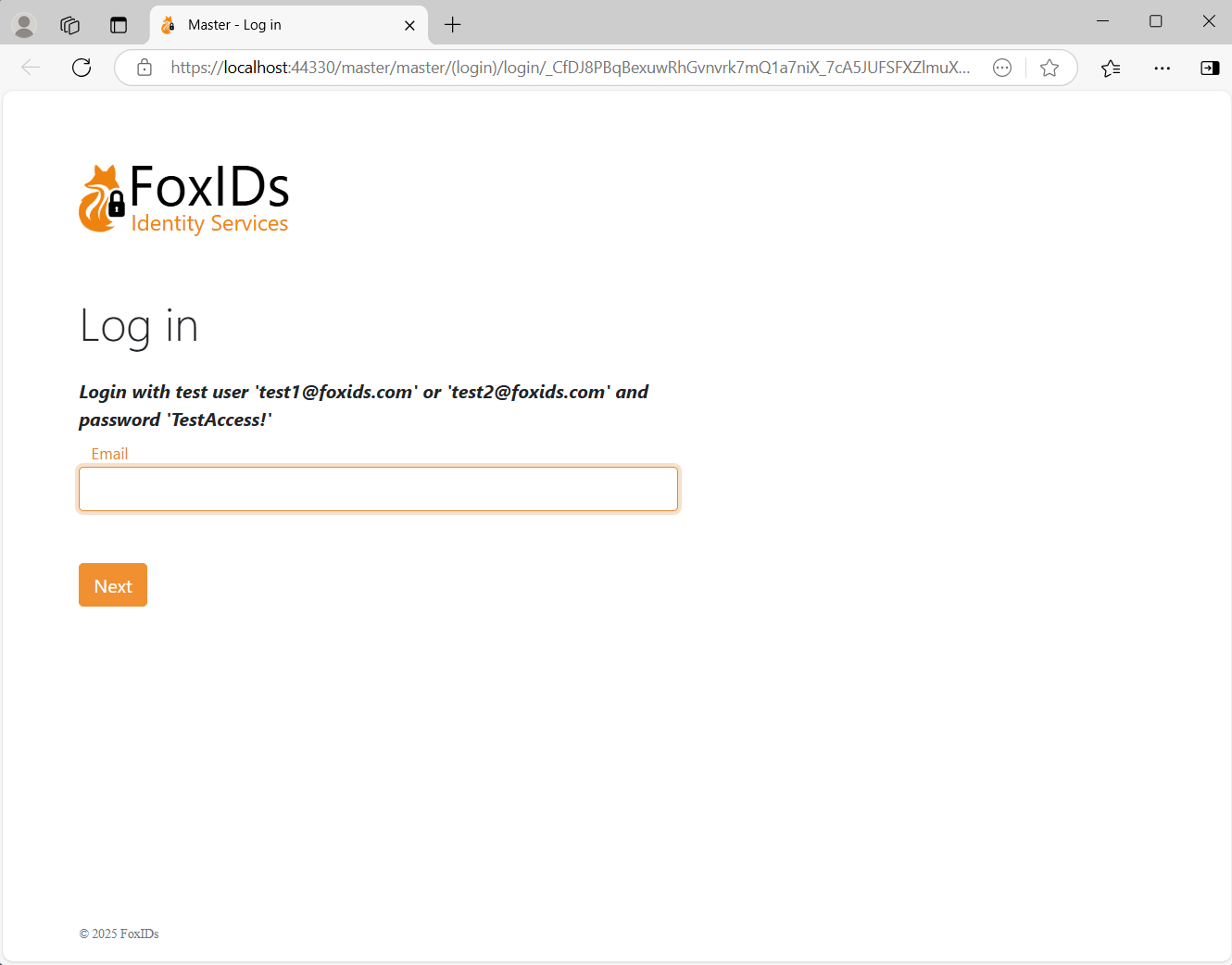 Konfigurera inloggningsruta med CSS